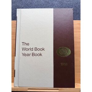 The 1988 World Book Year Book Annual Supplement Events of 1987 Hardcover Vintage